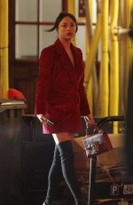 KATYA JONES Arrives at Il Borro Tuscan Bistro in London 11/14/2022