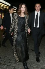 KEIRA KNIGHTLEY Leaves Charlotte Screening at Curzon Mayfair Cinema in London 11/15/2022
