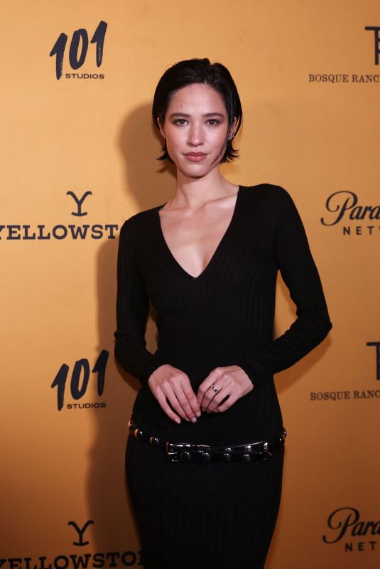 KELSEY ASBILLE at Yellowstone, Season 5 Premiere in Fort Worth 11/13/2022