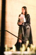 KENDALL JENNER Arrives at Hailey Bieber