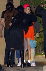 KENDALL JENNER, HAILEY BIEBER and JUSTINE SKYE Out for Dinner at Nobu in Malibu 11/29/2022