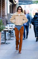 KENDALL JENNER Out for Lunch at Bar Pitti in New York 11/09/2022