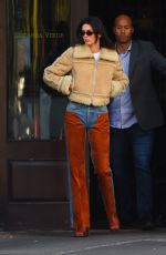 KENDALL JENNER Out for Lunch at Bar Pitti in New York 11/09/2022