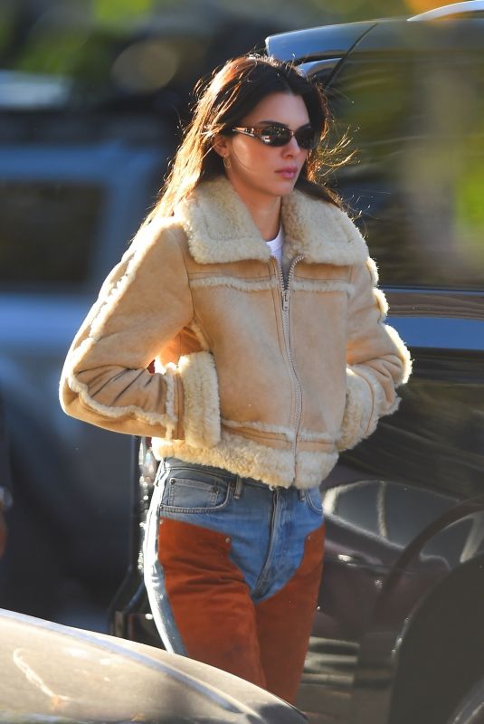 KENDALL JENNER Out for Lunch at Bar Pitti in New York 11/09/2022