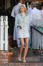 KENI SILVA Out for Lunch at The Ivy in West Hollywood 11/11/2022