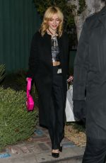 KIERNAN SHIPKA Leaves Kaspia Caviar in Los Angeles 11/03/2022
