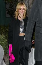 KIERNAN SHIPKA Leaves Kaspia Caviar in Los Angeles 11/03/2022