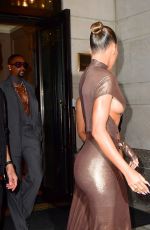 KIM and KHLOE KARDASHIAN Heading to CFDA Fashion Awards in New York 11/07/2022