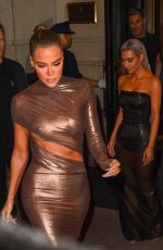 KIM and KHLOE KARDASHIAN Heading to CFDA Fashion Awards in New York 11/07/2022