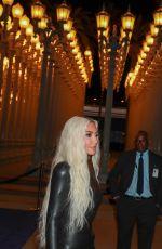 KIM KARDASHIAN and KENDALL JENNER Leaves LACMA Gala in Los Angeles 11/05/2022