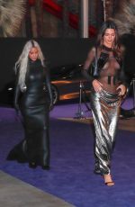 KIM KARDASHIAN and KENDALL JENNER Leaves LACMA Gala in Los Angeles 11/05/2022