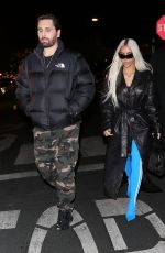 KIM KARDASHIAN and Scott Disick Night Out in Woodland Hills 11/04/2022