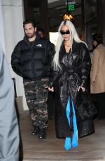 KIM KARDASHIAN and Scott Disick Night Out in Woodland Hills 11/04/2022