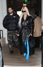 KIM KARDASHIAN and Scott Disick Night Out in Woodland Hills 11/04/2022