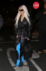 KIM KARDASHIAN and Scott Disick Night Out in Woodland Hills 11/04/2022