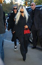 KIM KARDASHIAN Arrives at Ritz Carlton Hotel in New York 11/07/2022