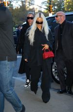 KIM KARDASHIAN Arrives at Ritz Carlton Hotel in New York 11/07/2022