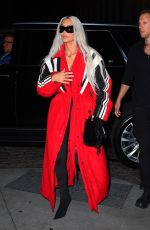 KIM KARDASHIAN Arrives at Zero Bond in New York 11/02/2022