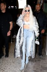 KIM KARDASHIAN Arrives for Her Pop-up SKKN New Skin Care Line Opens in Century City 11/16/2022