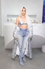KIM KARDASHIAN at Skkn by Kim Holiday Pop-up Store in Century City 11/16/2022