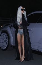 KIM KARDASHIAN Night Out in Los Angeles 11/26/2022