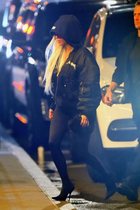 KIM KARDASHIAN Night Out in New York 11/01/2022