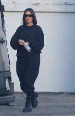 KOURTNEY KARDASHIA Leaves a Studio in Los Angeles 11/09/2022
