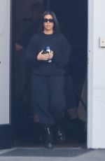 KOURTNEY KARDASHIA Leaves a Studio in Los Angeles 11/09/2022