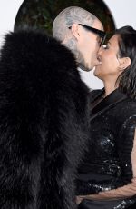 KOURTNEY KARDASHIAN and Travis Barker at 2022 GQ Men of the Year Party in West Hollywood 11/17/2022