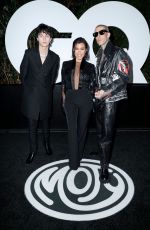 KOURTNEY KARDASHIAN and Travis Barker at 2022 GQ Men of the Year Party in West Hollywood 11/17/2022