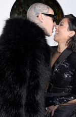 KOURTNEY KARDASHIAN and Travis Barker at 2022 GQ Men of the Year Party in West Hollywood 11/17/2022