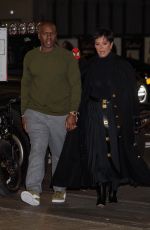 KRIS JENNER and Corey Gamble Out for Dnner at Nobu 57 in New York 11/06/2022