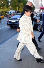 KRIS JENNER Arrives at Ritz Carlton Hotel in New York 11/07/2022