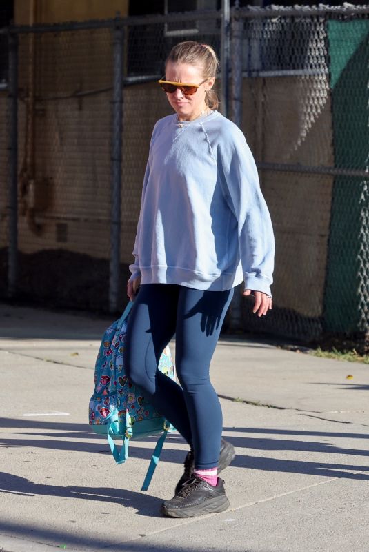 KRISTEN BELL Out and About in Los Angeles 11/14/2022