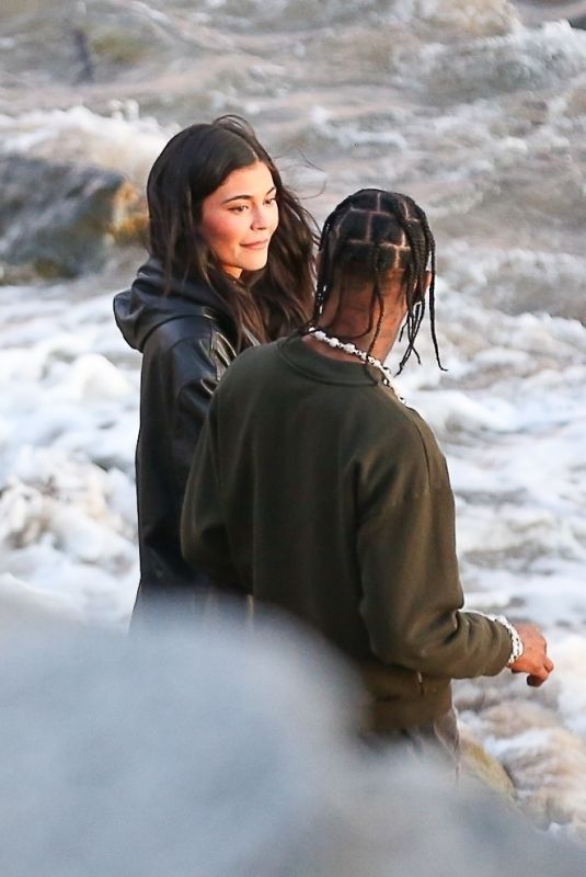 KYLIE JENNER and Travis Scott Out and About in Malibu 11/20/2022