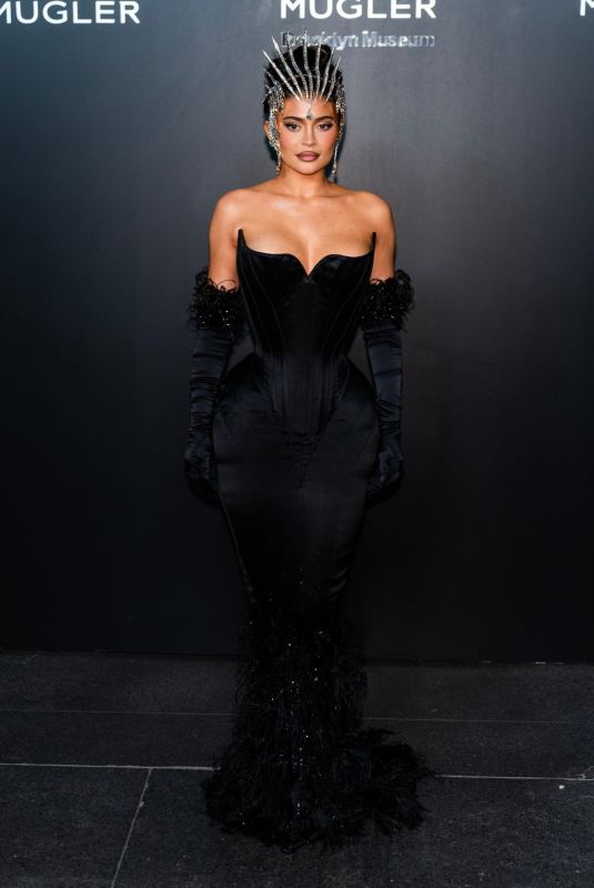 KYLIE JENNER at Thierry Mugler: Couturissime Exhibition Opening Night in New York 11/15/2022