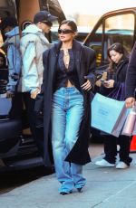 KYLIE JENNER in Denim Out and About in New York 11/08/2022