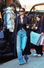 KYLIE JENNER in Denim Out and About in New York 11/08/2022