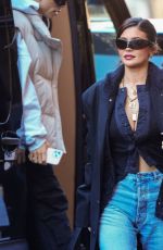 KYLIE JENNER in Denim Out and About in New York 11/08/2022