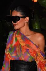 KYLIE JENNER Out for Dinner at Carbone in New York 11/09/2022