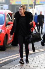 KYM MARSH Arrives at Blackpool Tower in London 11/18/2022