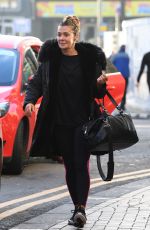 KYM MARSH Arrives at Blackpool Tower in London 11/18/2022