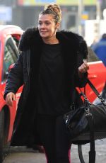 KYM MARSH Arrives at Blackpool Tower in London 11/18/2022
