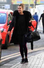 KYM MARSH Arrives at Blackpool Tower in London 11/18/2022