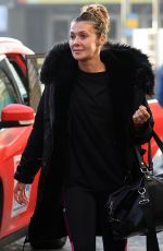 KYM MARSH Arrives at Blackpool Tower in London 11/18/2022
