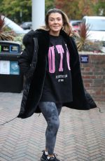 KYM MARSH Leaves Her Hotel in London 11/05/2022