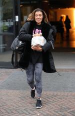 KYM MARSH Leaves Her Hotel in London 11/05/2022
