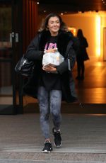 KYM MARSH Leaves Her Hotel in London 11/05/2022