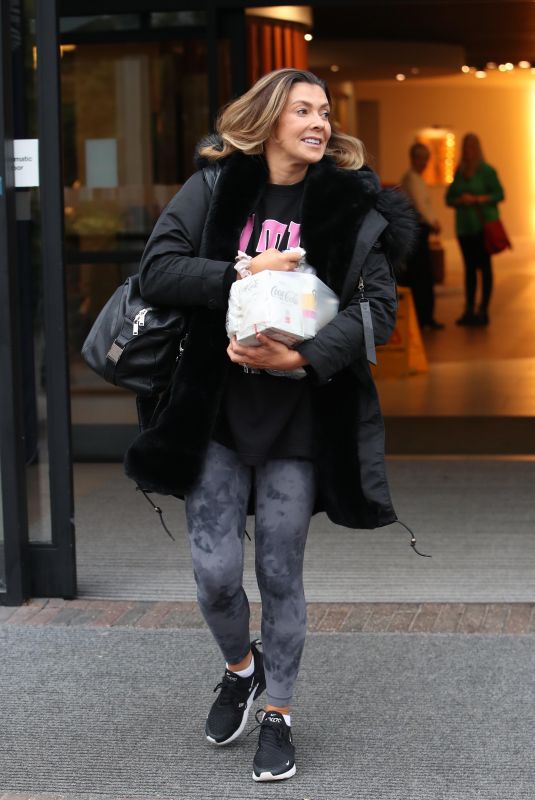 KYM MARSH Leaves Her Hotel in London 11/05/2022