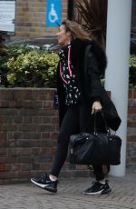 KYM MARSH Leaves Her Hotel in London 11/11/2022